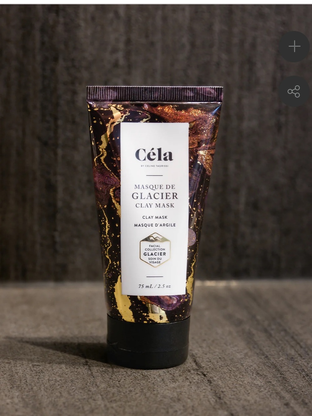 Cela Glacier Clay Mask — Deep-Cleansing Facial Mask